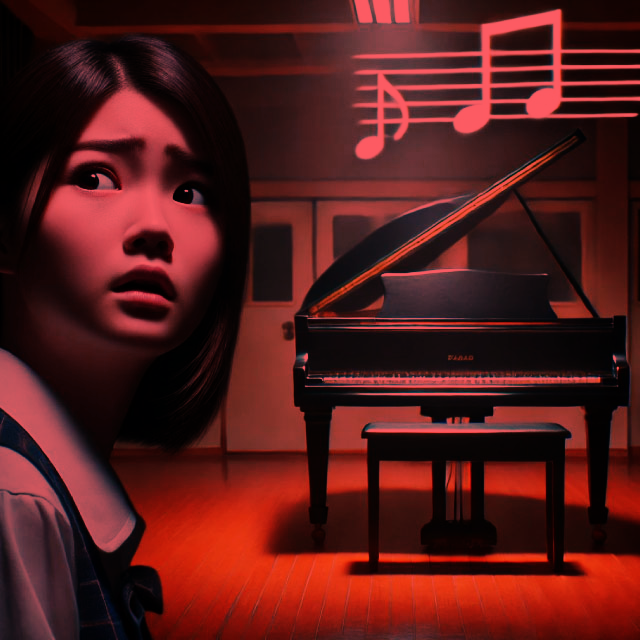 「赤い教室～亡霊ちゃんの落とし物」